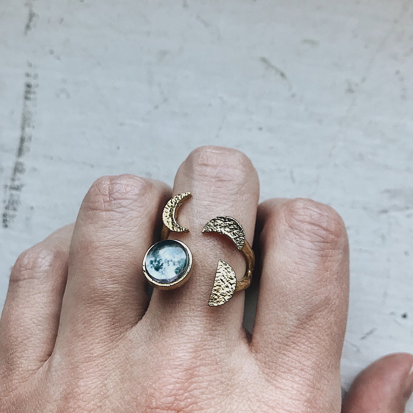 Phases of the Moon Ring