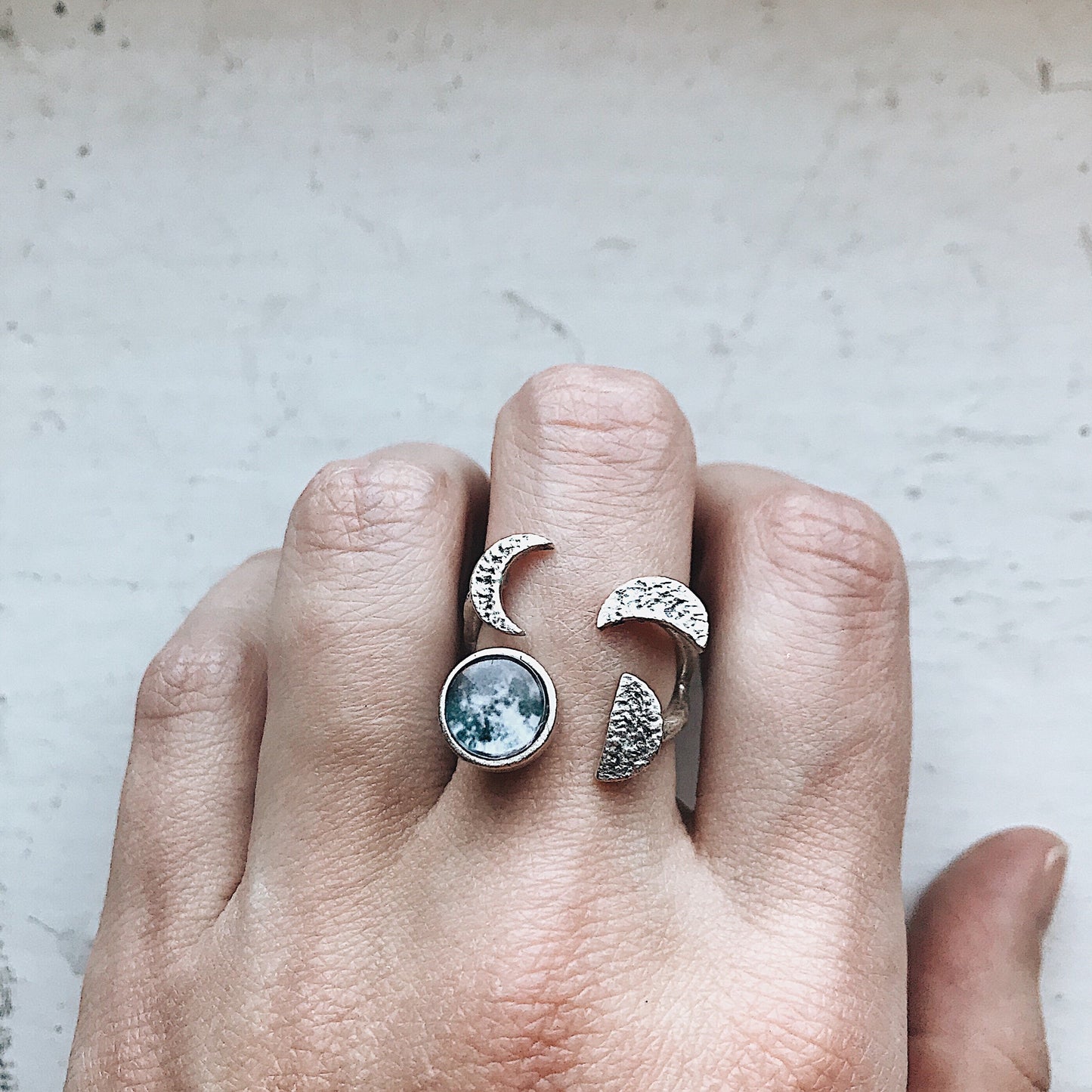Phases of the Moon Ring