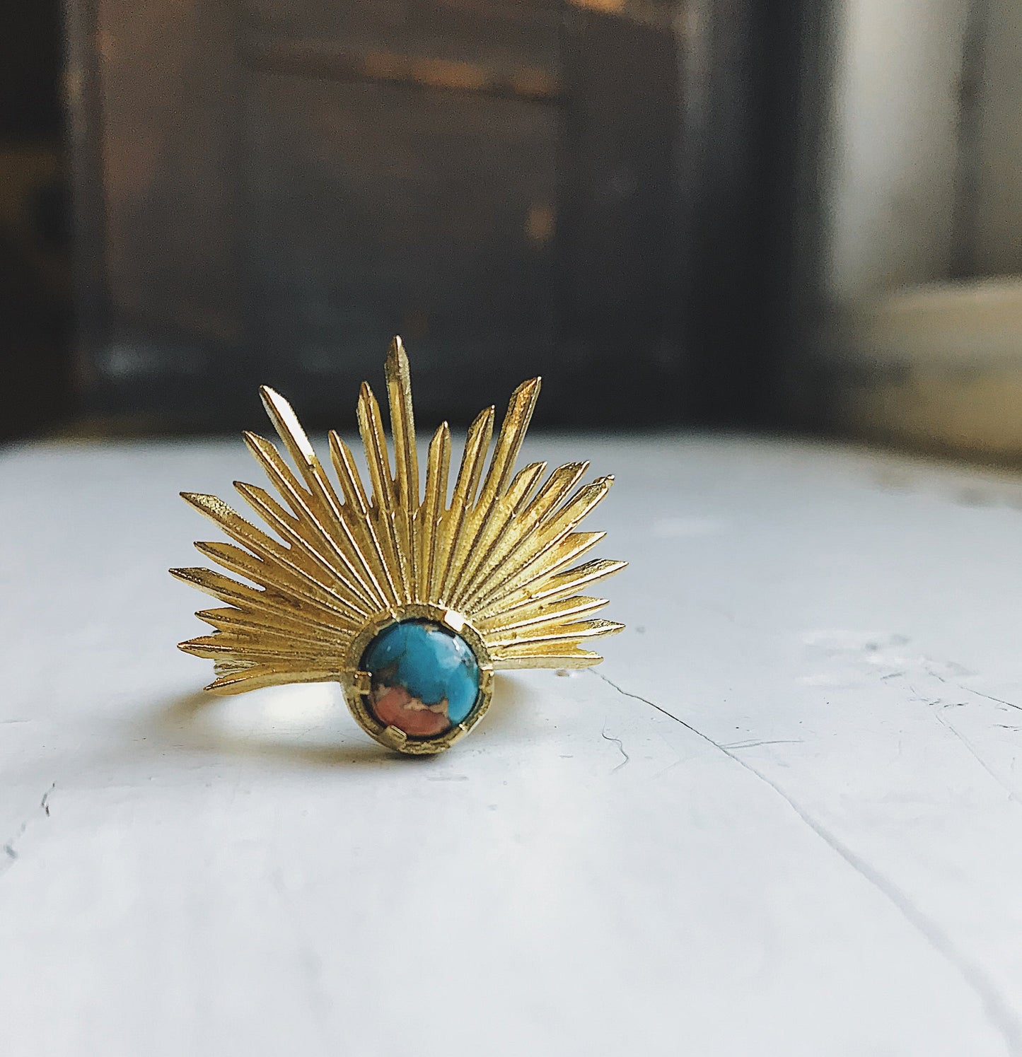 Turquoise Sunlight Ring