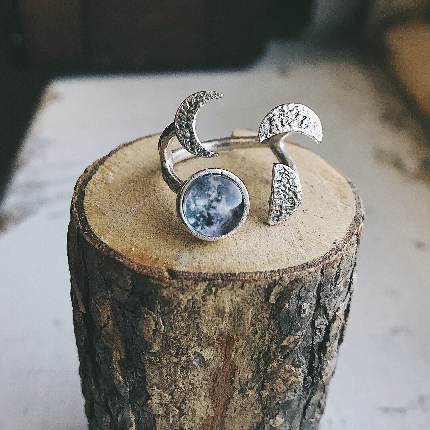 Phases of the Moon Ring