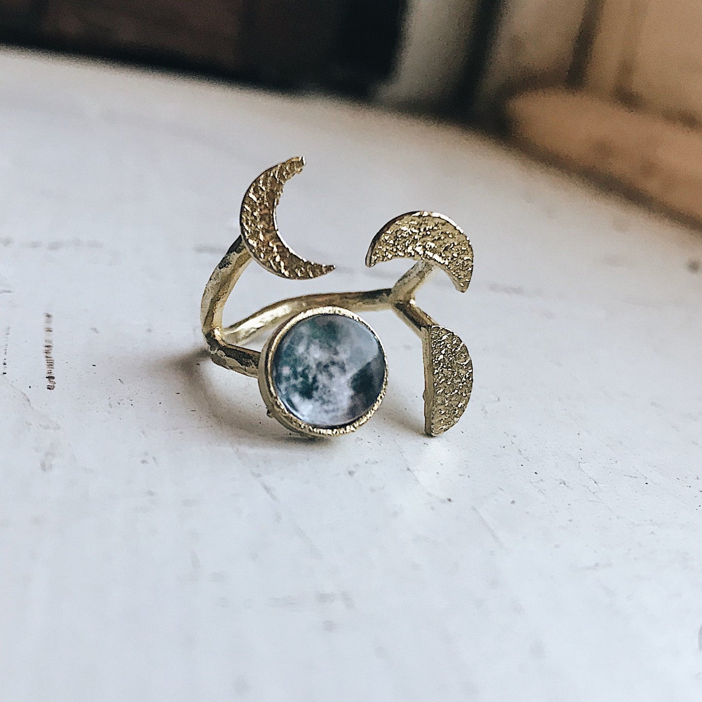 Phases of the Moon Ring
