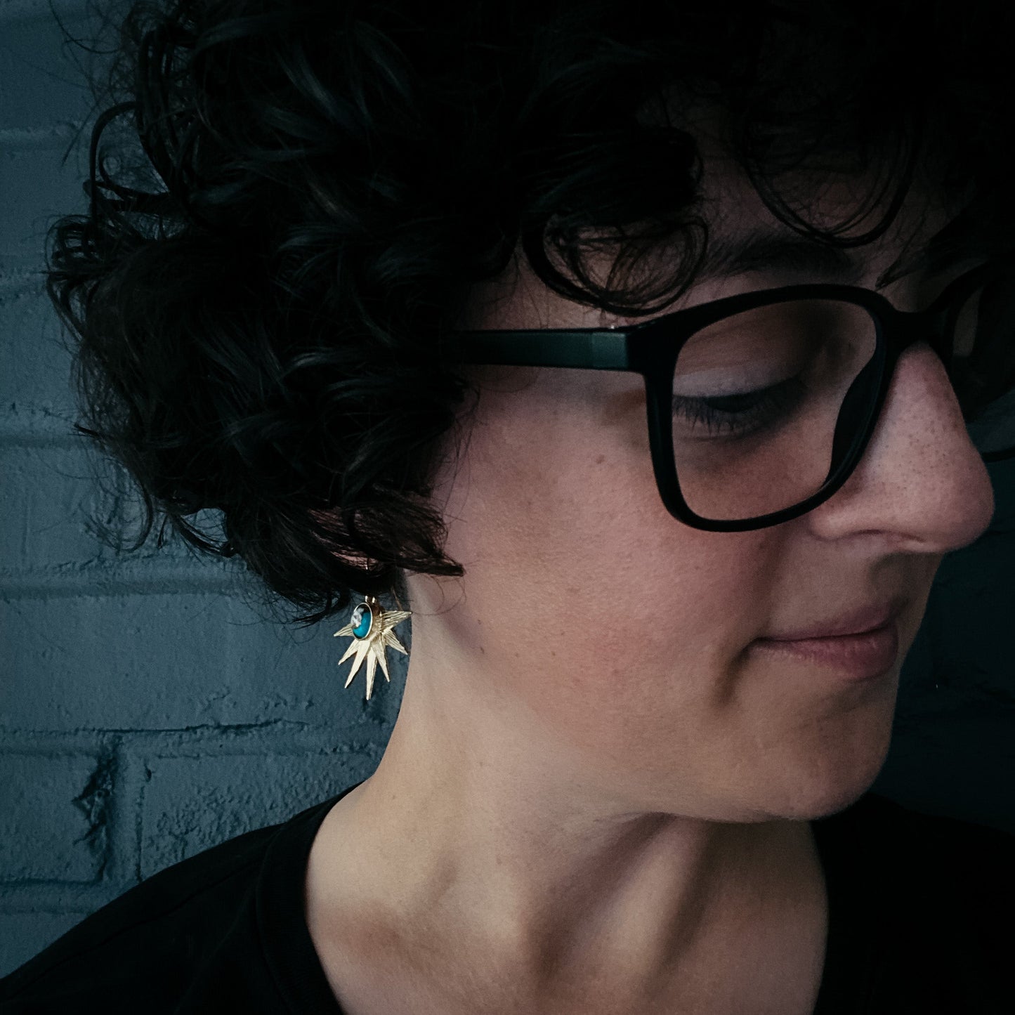 Turquoise Sunlight Earrings