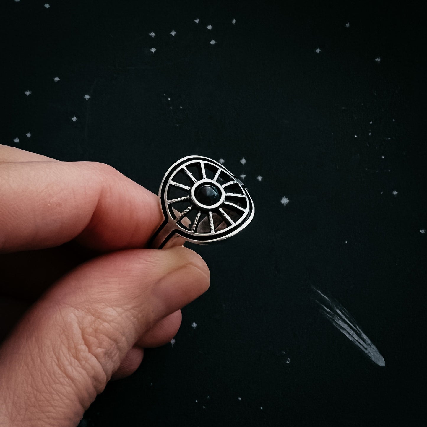 Nocturnal Sunshine Ring