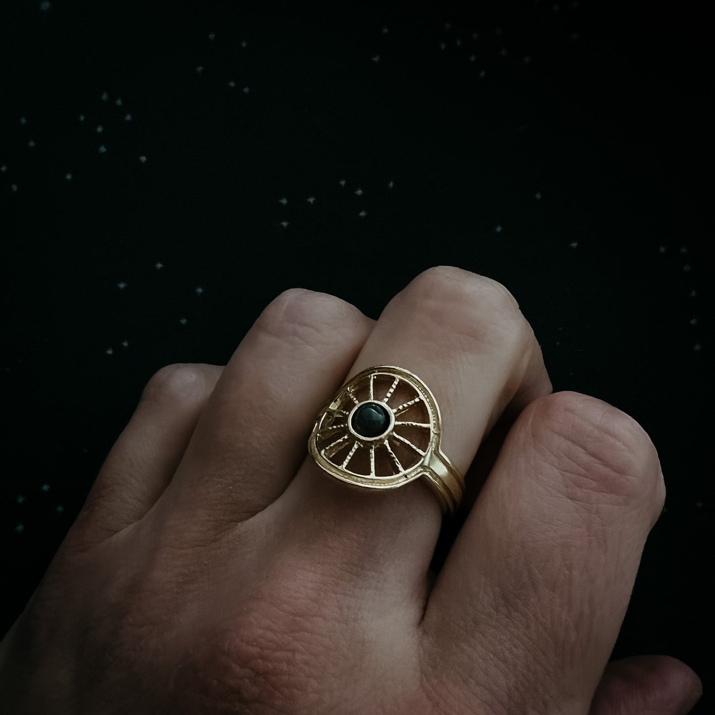 Nocturnal Sunshine Ring