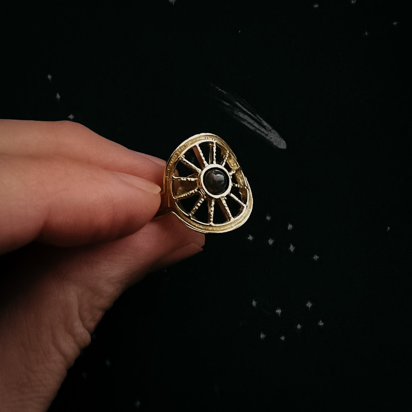 Nocturnal Sunshine Ring