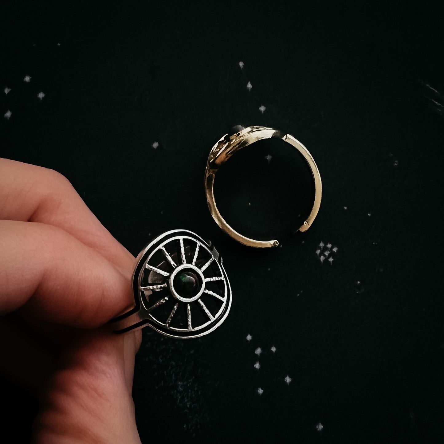 Nocturnal Sunshine Ring