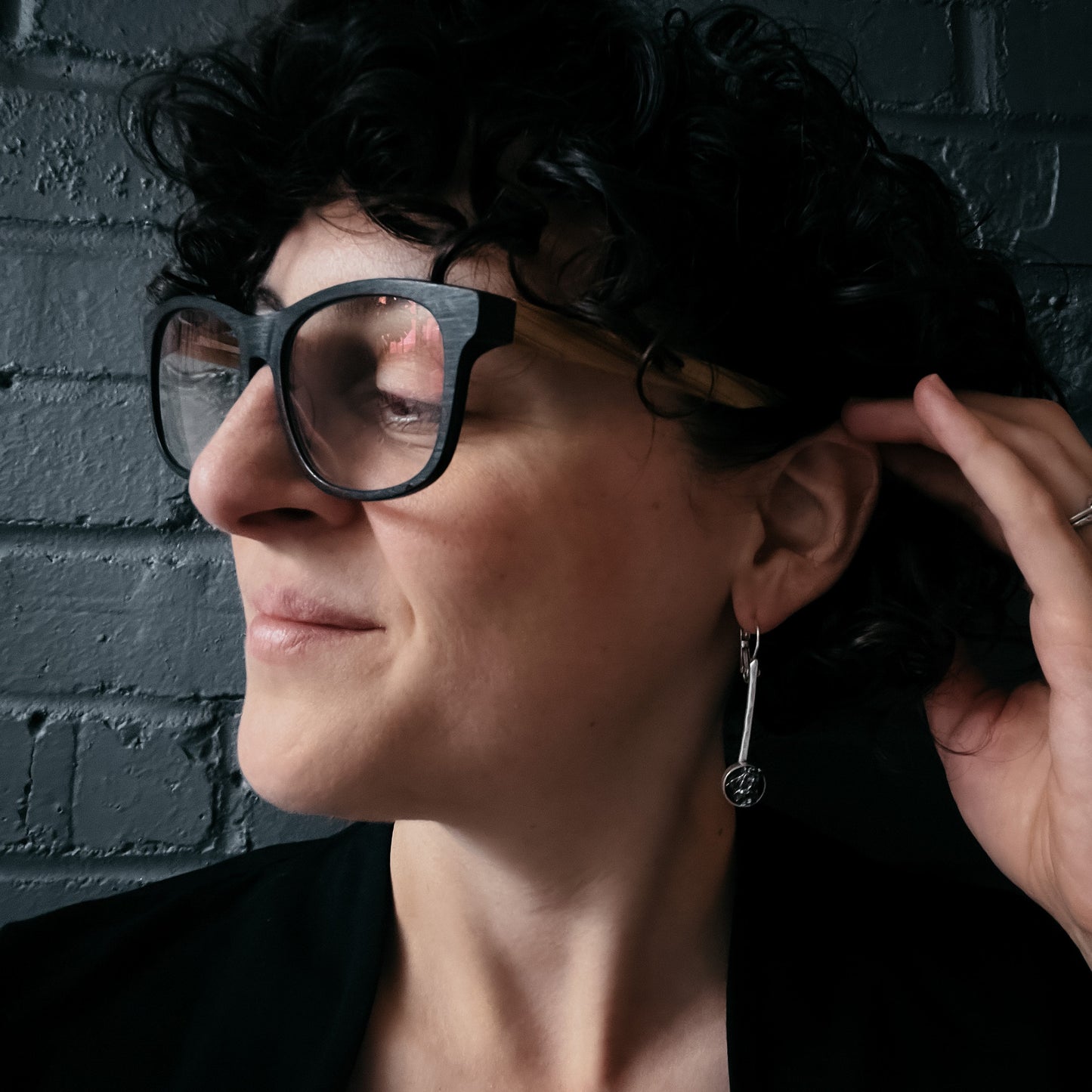 Astral Flow Meteorite Earrings