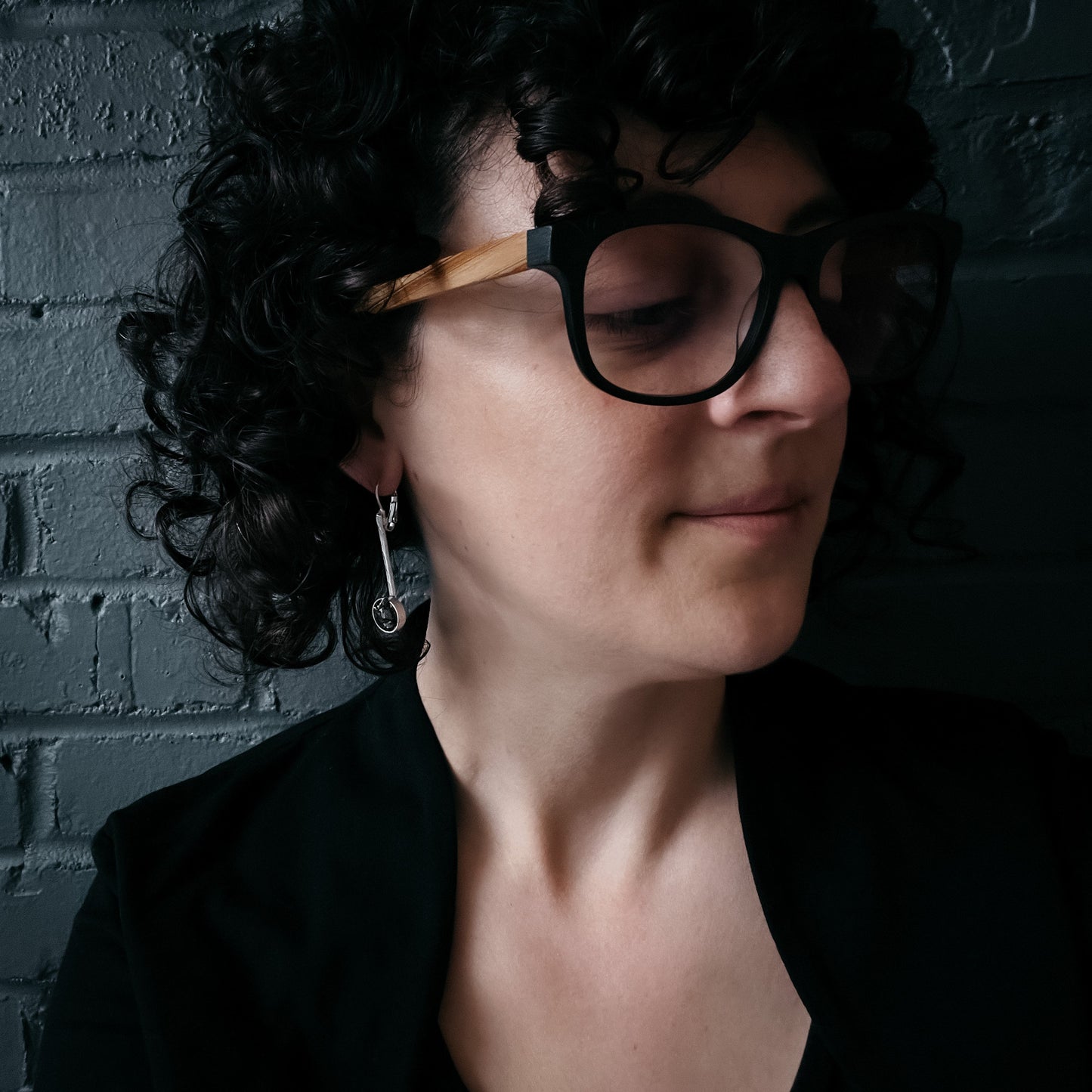 Astral Flow Meteorite Earrings