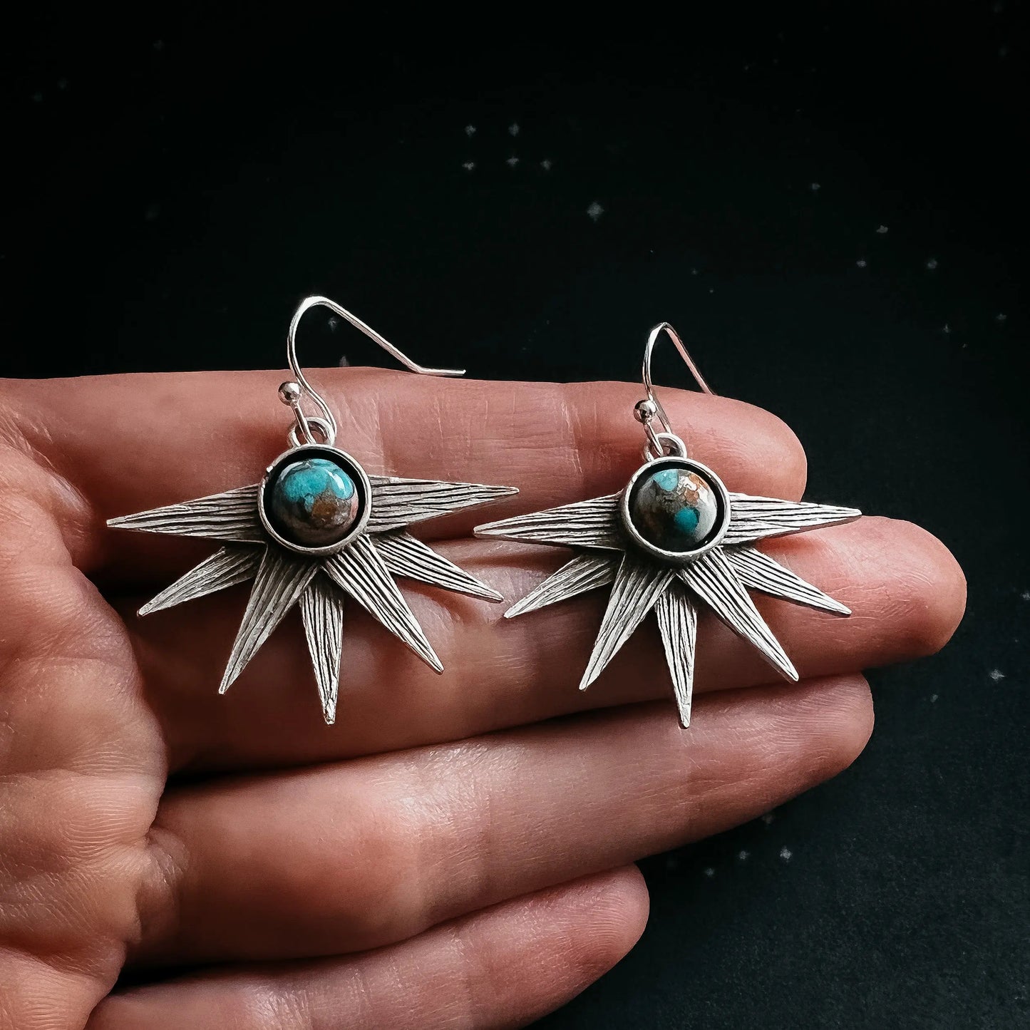 Turquoise Sunlight Earrings