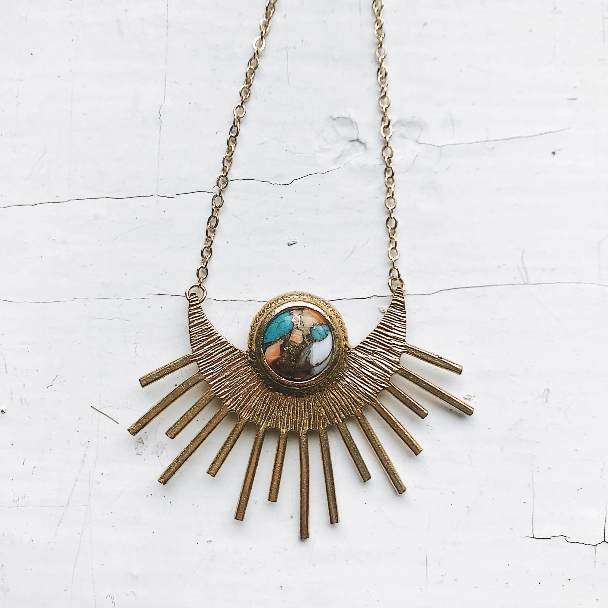 Turquoise Sunlight Necklace 